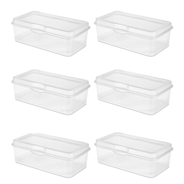 Sterilite Large Clear Flip Top Storage Box & Reviews Wayfair Canada